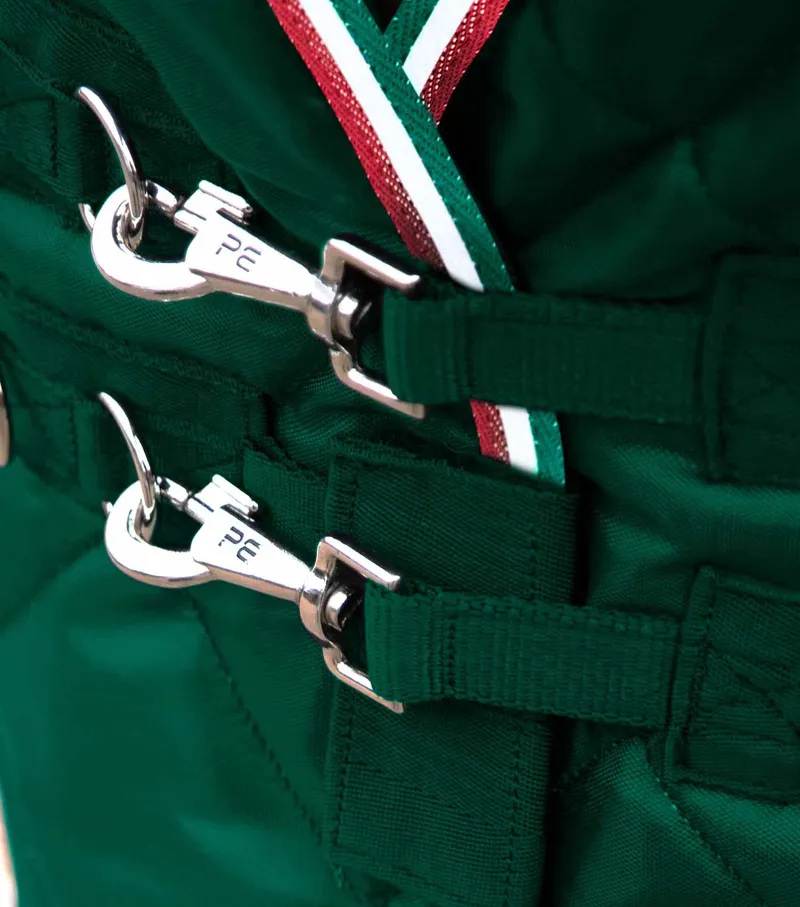 Premier Equine Tuscan Stable Rug 100g Green 5 Premier Equine Tuscan Stable Rug 100g Green - Image 3