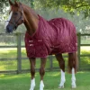 Premier Equine Tuscan Stable Rug 200g Burgundy 2 Premier Equine Tuscan Stable Rug 200g Burgundy -Equestrian Supplies Shop tuscan stable rug 200g burgundy