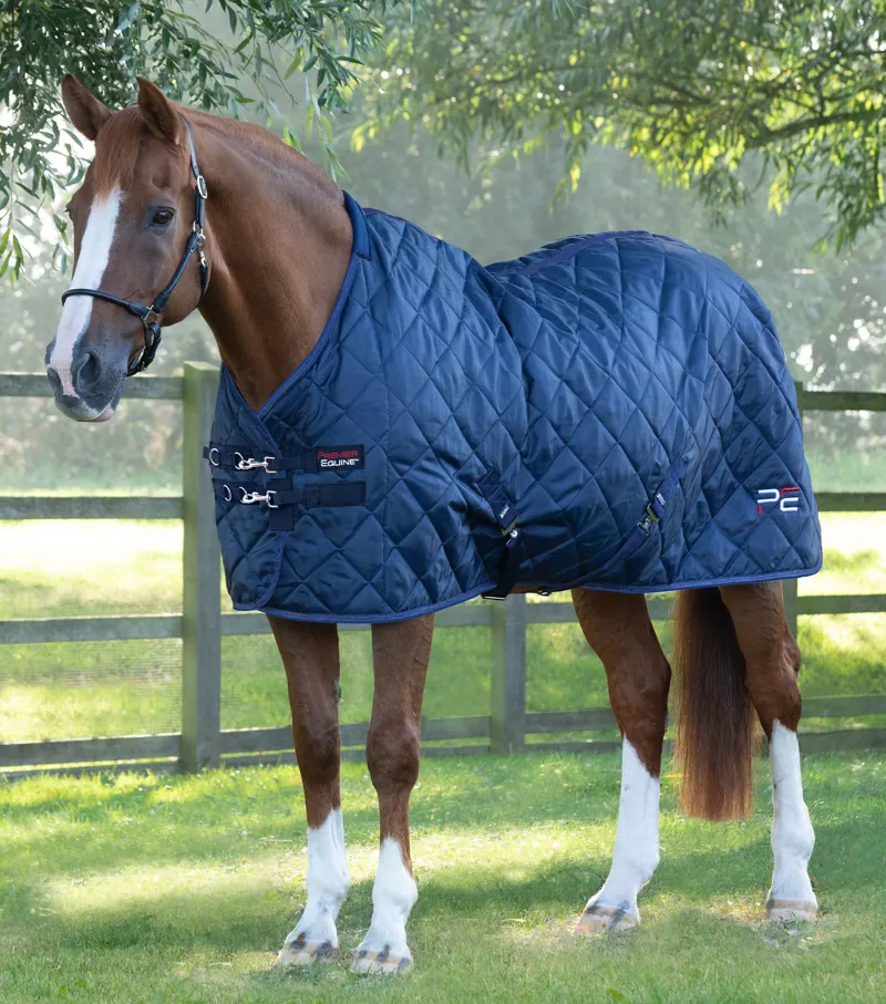 Premier Equine Tuscan Stable Rug 200g Navy 3 Premier Equine Tuscan Stable Rug 200g Navy