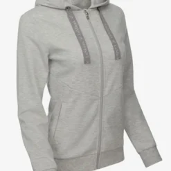 LeMieux Leonie Zip Through Hoodie Grey Marl 10 LeMieux Leonie Zip Through Hoodie Grey Marl -Equestrian Supplies Shop ujk4674w
