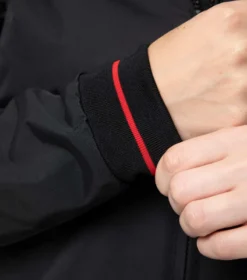 Premier Equine Ladies Pro Sport Waterproof Varsity Riding Jacket Black -Equestrian Supplies Shop varsity ladies jacket black 6