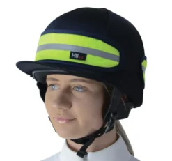 Hy Viz Hat Band In Yellow/Navy